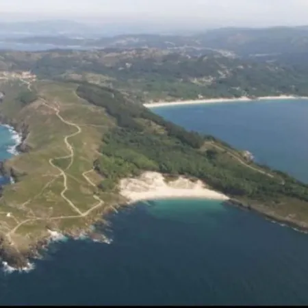 Atico En La Playa De Cangas Extérieur photo